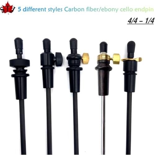 1pcs Carbon fiber cello endpin 3/4,tightening