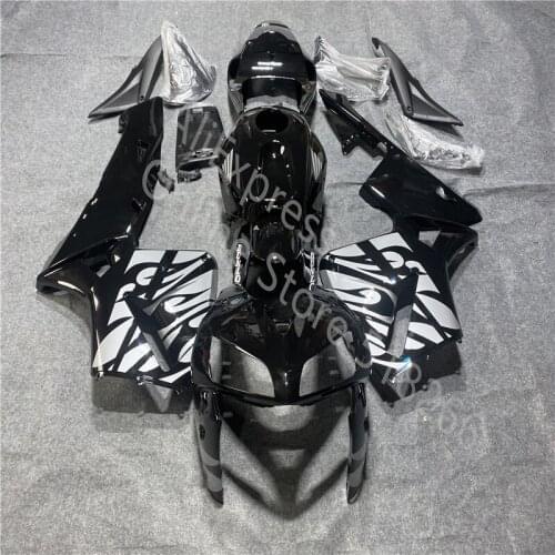 Black bodywork White flames ABS Injection Molding fairings for HONDA CBR600RR 2005 2006 CBR 600 RR 05 06 fairing