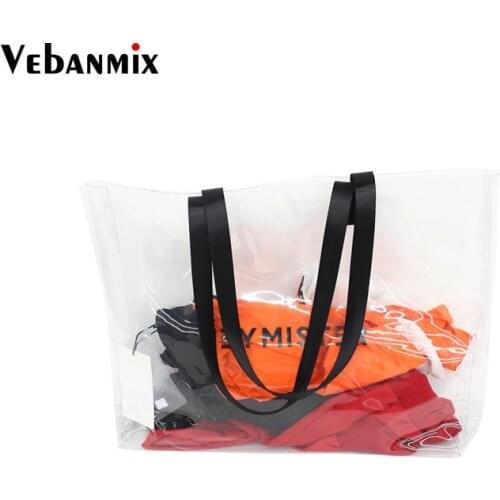 Женские прозрачные сумки Vebanmix China At AliExpress