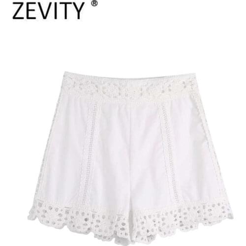 Женские кружевные шорты ZEVITY China At AliExpress