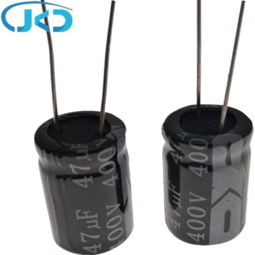10pcs/lot 400V 47UF 16*25mm 20% RADIAL aluminum electrolytic capacitor 47000NF 20