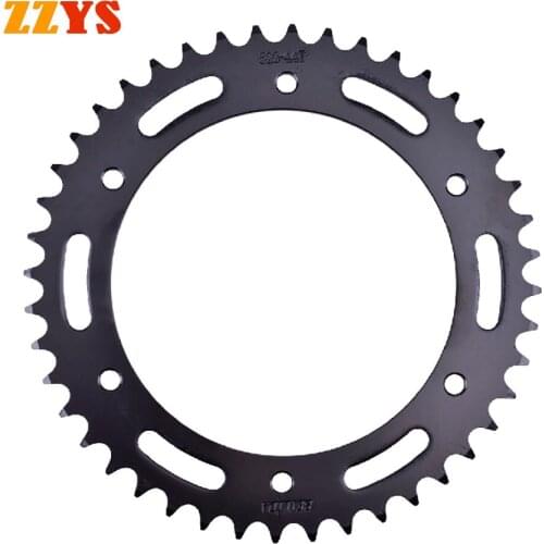 520 44T 44 Tooth Motorcycle Rear Sprocket Gear Wheel For Yamaha YTZ250 YTZ250N YTZ250S Tri Moto YTZ 250 TT600 TT600R TT 600 250