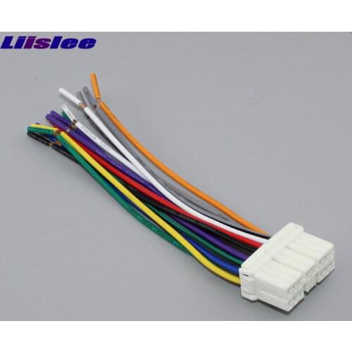 Car CD DVD Player Power Wire Cable Plug For Subaru Legacy Outback 1993 2001 2003 2004-2008 Into Factory Radio ISO Female