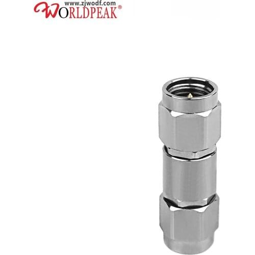 Free Shipping Stainless Steel 5G Millimeter Wave High Frequency 3.5mm male to 3.5mm male connector adapter