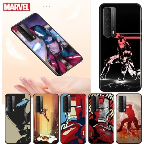 Iron Man Mecha Marvel For Huawei Y9S Y9A Y9 Y8P Y8S Y7P Y7A Y7 Y6S Y6 Y5P Y5 PRO Lite Prime 2020 2019 2018 Phone Case