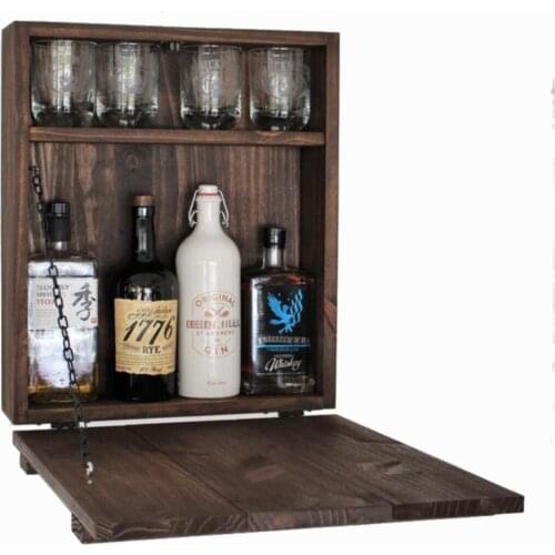 Wooden Mini Bar Drink Booth