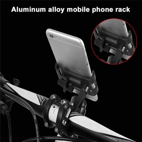 Universal Shockproof Aluminum alloy Mount Phone Holder Stand Riding Cycling Bicycle MTB Bike Phone DVR GPS Support Bracket
