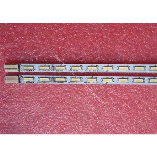 FOR konka LED55M5580AF backlight KPL+550B1LED2 35018085 35018012 35017996 35018013 35018014 1piece=56LED 613MM 1SET=L+R 2piece