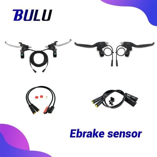 BULU WUXING Electric Ebrake 115PDD Brake Lever Electric Bicycle E-scooter Bicycle Cut Off Power Brake for MTB Road Bike