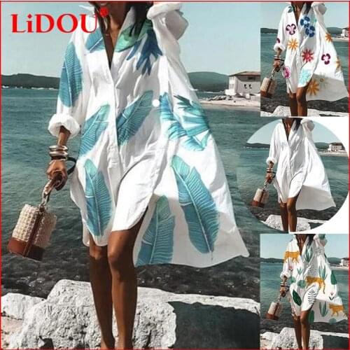 LIDOU Women's Beach Shirts
