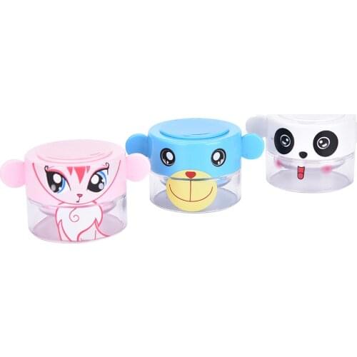 NEW 1pc Cartoon Pill Pulverizer Tablet Grinder Medicine Cutter Crusher Storage Compartment Box 7.3 x 4.9 x 3.9cm
