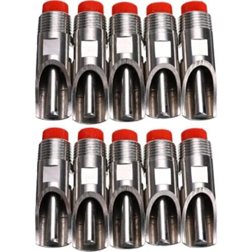 New 10 Stainless Steel Pig Automatic Nipple Water Dispenser, Automatic Water Nozzle, Drinking Nipple