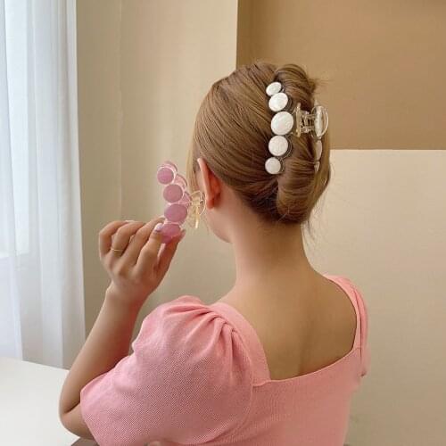 New 2021 Hair Clips Pearl Fashion Hairpins Girls Clamps Hair Rope Hair Bands Headwear Hair Accessories Women Gift