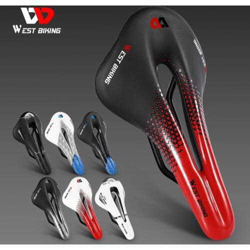 Road Bike Seat Breathable Saddle Durable Wear Resistant Loading Reduction MTB Saddle Super Breathable Bike Seat Bicycle