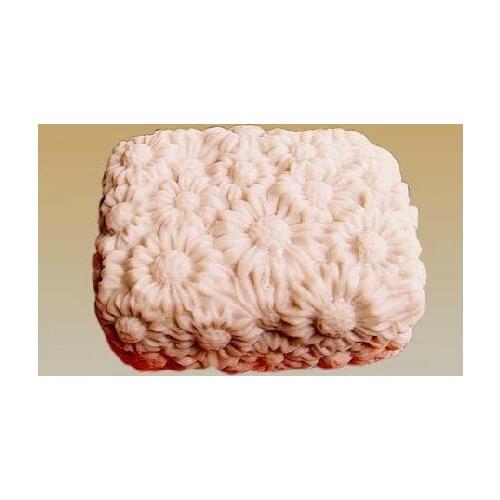 Silicone soap mold Daisy shape fondant cake chocolate clay mould wholesale mould tools