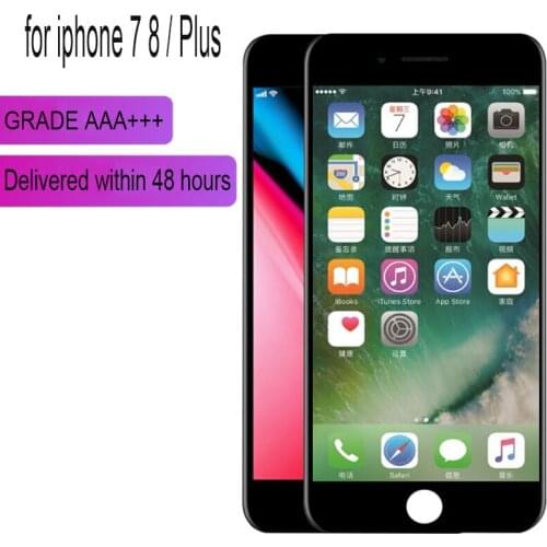 Grade AAA+++ Screen Replacement for iPhone 7 7 Plus With 3D Touch Digitizer Assembly LCD for iphone 8 8 Plus Lens Pantalla