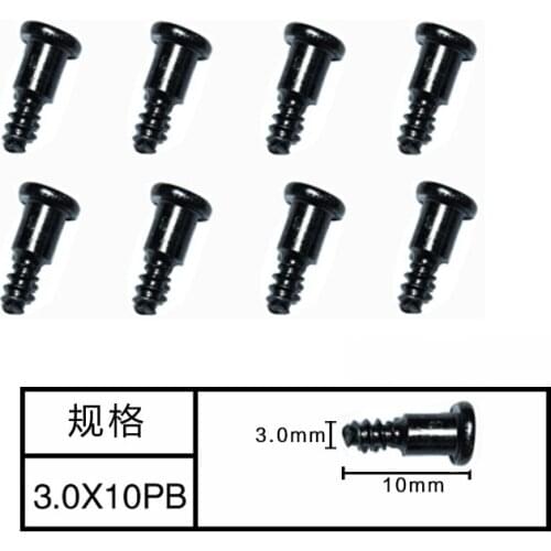 Subotech BG1506 BG1507 BG1508 BG1509 BG1513 1/12 RC Car Spare parts 3.0X10BP Screw WLS019 8pcs/lot