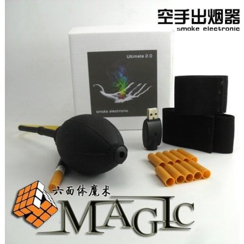 Super electronic spray smoke device fourth generations (10 smoke refills) mentalism,comedy close-up stage street magic tricks