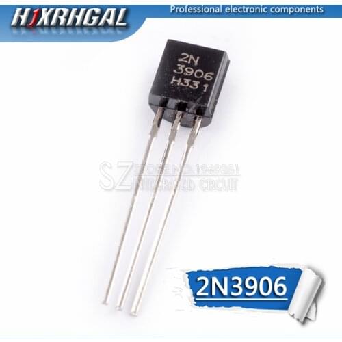 1pcs 2N3906 TO-92 3906 TO92 0.2A 40V PNP Transistor