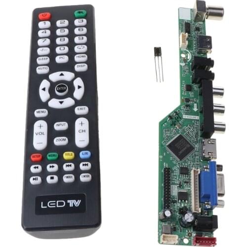 Universal LCD Controller Driver Board Kit V29 AV TV VGA USB Interface Replace SKR.03 T.V56.03 T.V53.03