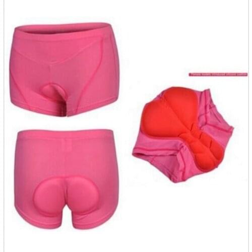 Cycling Underwear 3D Gel Padded Bike Shorts Women Bike Bicycle Pink MTB Road Shorts Comfortable Cycling Sports Riding Clothing