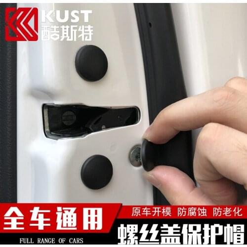 High quality plastic car door screw rust protection cover For Hyundai IX35 2018 2019 Car-styling