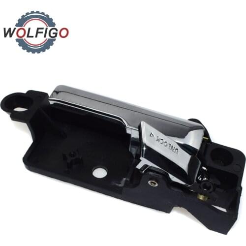 WOLFIGO Rear Left Inside Interior Door Handle 6E5Z5422601B IF29293 for Ford Fusion Lincoln Mercury Milan Lincoln MKZ Zephyr