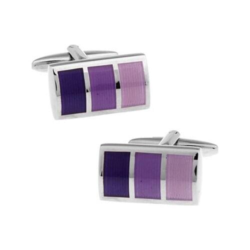 YH02504-1 Enamel Cufflink Cuff Link 4 Pairs Wholesale Free Shipping