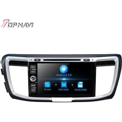 8'' Autoradio Android 9.0 Octa Core Car GPS Player For HONDA Accord 2013 - Stereo Auto Car Radio Car DVD Multimedia system 2 Din