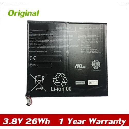 7XINbox 3.8V 26Wh 6500mAh Original PA5237U-1BRS PA5237U Laptop Battery For Toshiba PA5237U-1BRS 1ICP3/83-138-2 Series Tablet