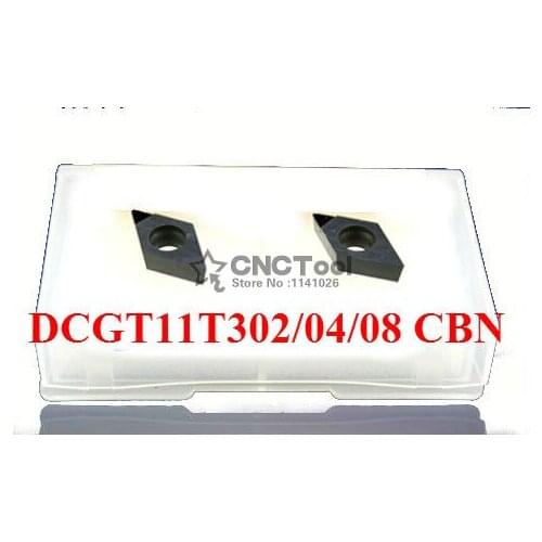 Free shipping 2PCS DCGT11T302/DCGT11T304/DCGT11T308 CBN Diamond cutter,Carbide Milling Inserts, Turning Cutter For SDJCR /SDQCR
