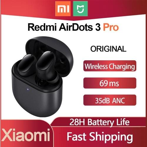 Xiaomi Redmi AirDots 3 Pro Wireless Earphone TWS Bluetooth Earbuds ANC Wireless Charging Active Noise Control Headset Waterproof