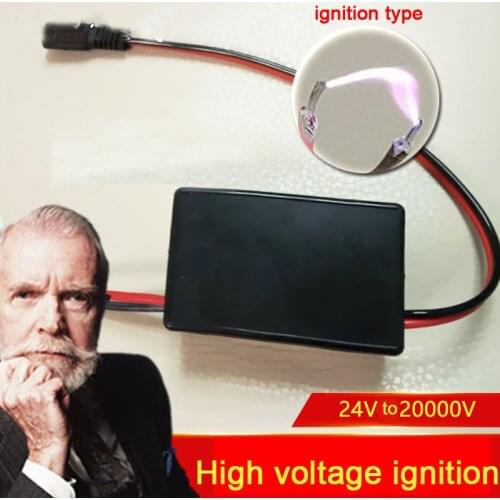 DC 24V to 20kV 20000V ignition / pulse type DC high voltage module generator Arc Ignition Boost Coil transformer