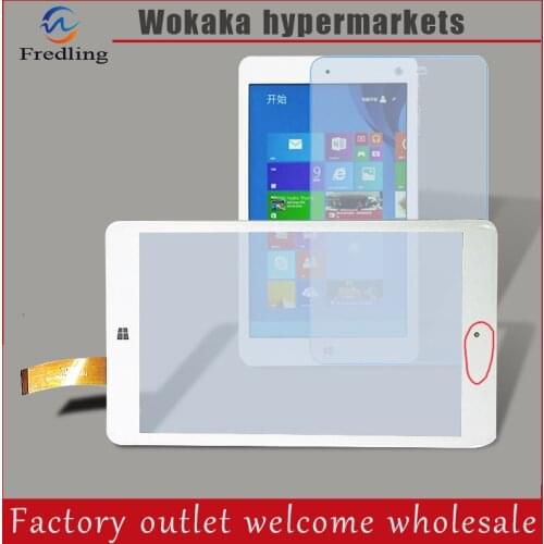 Tempered glass protector film 8'' inch Tablet PC Digitizer Touch Screen Panel Replacement part For CHUWI VI8 CW1519 Touchscreen