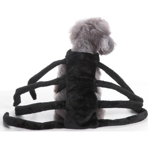 Cool Pet Dog Clothes Funny Spider Dog Costumes for Halloween Dog Suits Creative Party Costume Pet Holiday Clothes