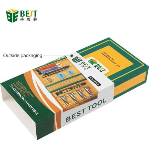 BEST New 38 in 1 High Quality Factory Mobile Repair Magnetic Phone Opening Repair Tool for iPhone/Smart Phone Screwdriver Set
