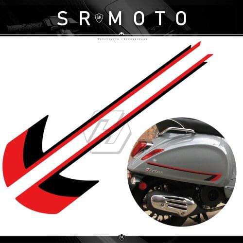 Motorcycle Decal Case for Piaggio Vespa Sprint S 150 Special Edition Side Sticker