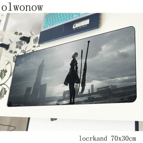 Nier automata mousepad gamer High quality 700x300x3mm gaming mouse pad HD print notebook pc accessories padmouse ergonomic mat
