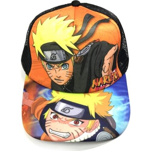 NARUTO HATAKE KAKASHI One piece Toys Anime figure Cosplay Snapback Cartoons child Baseball Cap sun hat kids birthday gifts