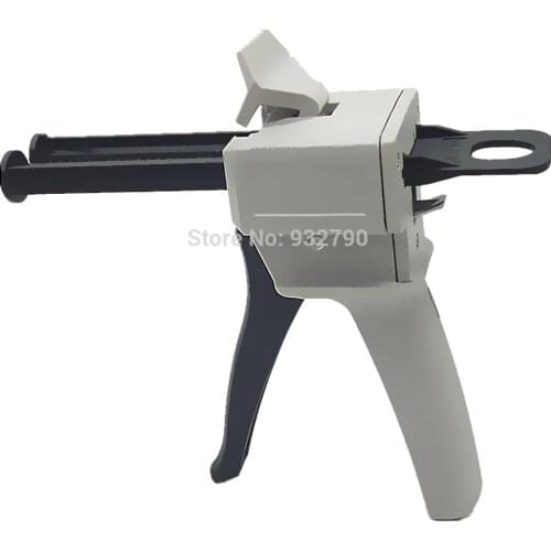 50ml Epoxy Sealant Glue Gun Applicator Glue Adhesive Squeeze 1:1 2:1 Two-Component Adhesive Gun Silica Gel Component Glue Guns