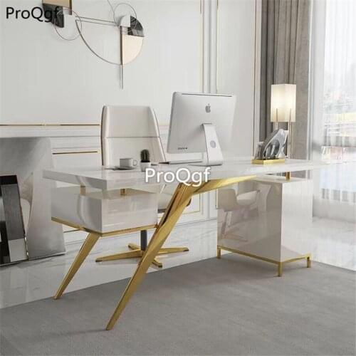 Prodgf 1Pcs A Set Light Luxury Office Study Table Desk(no chair)