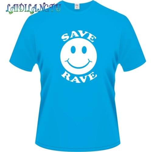 Save Rave Kids 2019 New Fashion T shirt Clothing Men T Shirt Short Sleeve High Quality T-Shirt Men