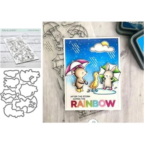 Cute Animal Stamps Metal Cutting Dies for Scrapbooking New 2021 Mold Cut Stencil Handmade Tools DIY Card Make Mould Model Craft