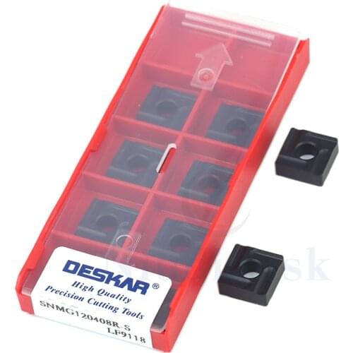 SNMG120408R-S LF9118 Carbide Inserts SNMG120408L-S LF9118 CNC Lathe Tools External Turning Tools SNMG1204 , For Processing Steel