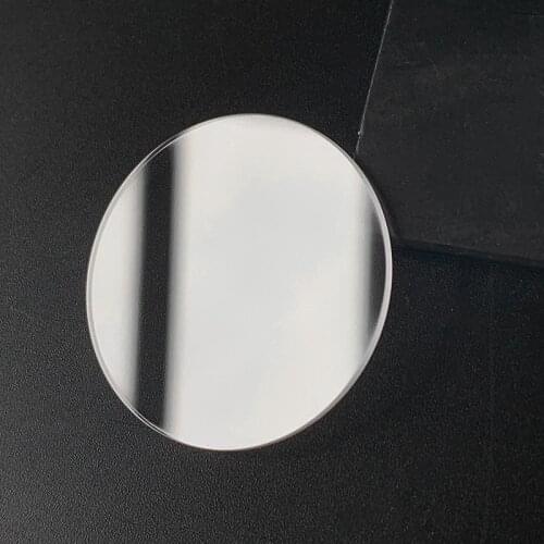 Watch Glass 0.8mm Thick Flat 30 - 37.5mm Sapphire crystal Anti scratch Smooth Round Transparent Crystal Glass For Watch Repair