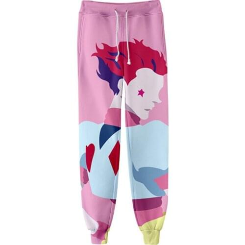 Anime HXH Hunter X Hunter HIsoka Sweat Pants 3D Joggers Pants Trousers Men/Women Clothing Hip Hop Pantalon Homme Sweatpants
