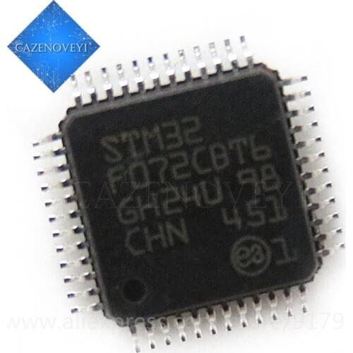 1pcs/lot STM32F072C8T6 STM32F072CBT6 STM32F072 QFP-48 In Stock