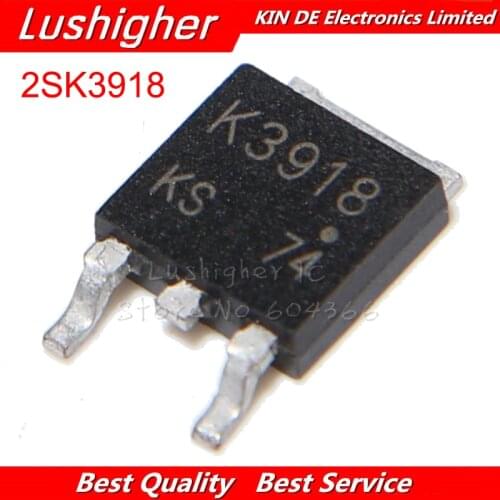 10PCS 2SK3918 SOT252 K3918 SOT MOSFET SMD New Original IC