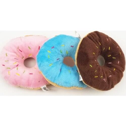 13cm Animal Dog Cat Pet Puppy Plush Sound Dog Toys Pet Puppy Chew Squeaker Plush Sound Duck Pig & Elephant Toys 1pc