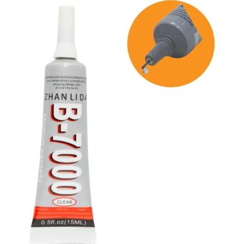 15ML Zhanlida B7000 Cellphone Repair Glue DIY Diamond Jewelry Handicraft Point Drill DIY Glue B7000 Adhesive